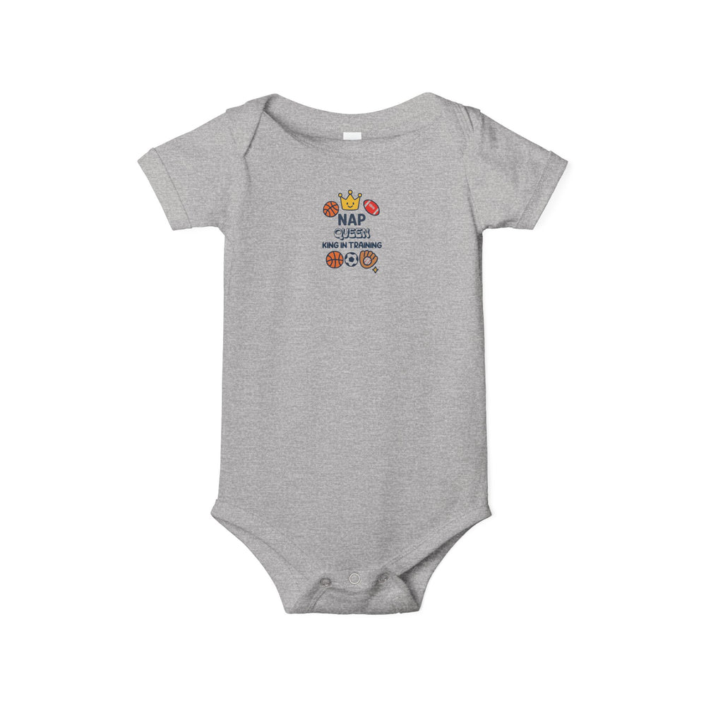 Cute Infant Onesie with Nap Time Design