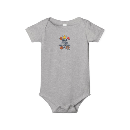 Cute Infant Onesie with Nap Time Design