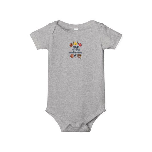 Cute Infant Onesie with Nap Time Design
