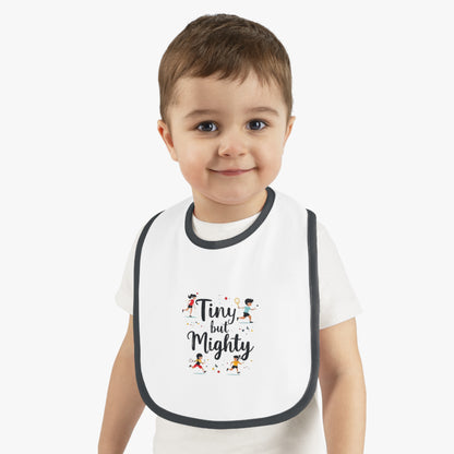 Baby Bib, Tiny but Mighty Jersey Bib