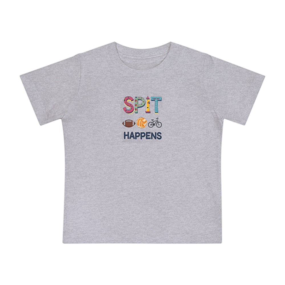 Funny Baby T-Shirt - Spit Happens