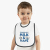 Cute Baby Bib - Powered by Milk & Naps