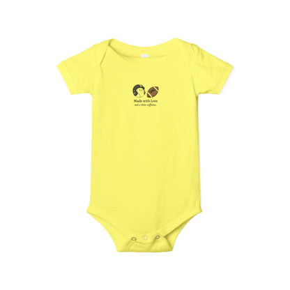 Cute Baby Bodysuit, Made with Love Infant Onesie
