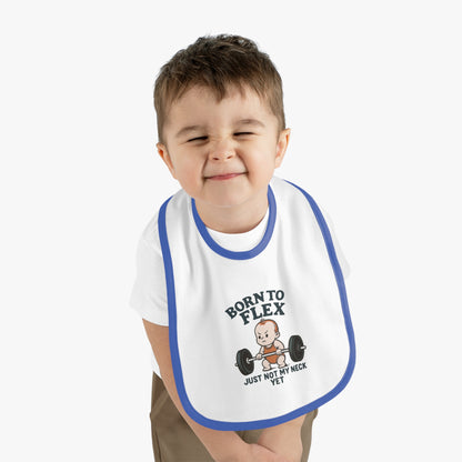 Baby Gym Bib - Cute Workout Bib for Infants