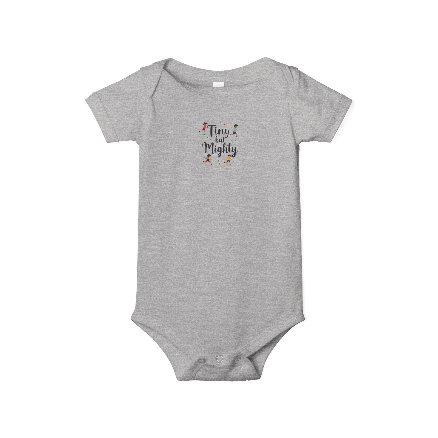 Tiny But Mighty Infant Bodysuit, Cute Baby Outfit