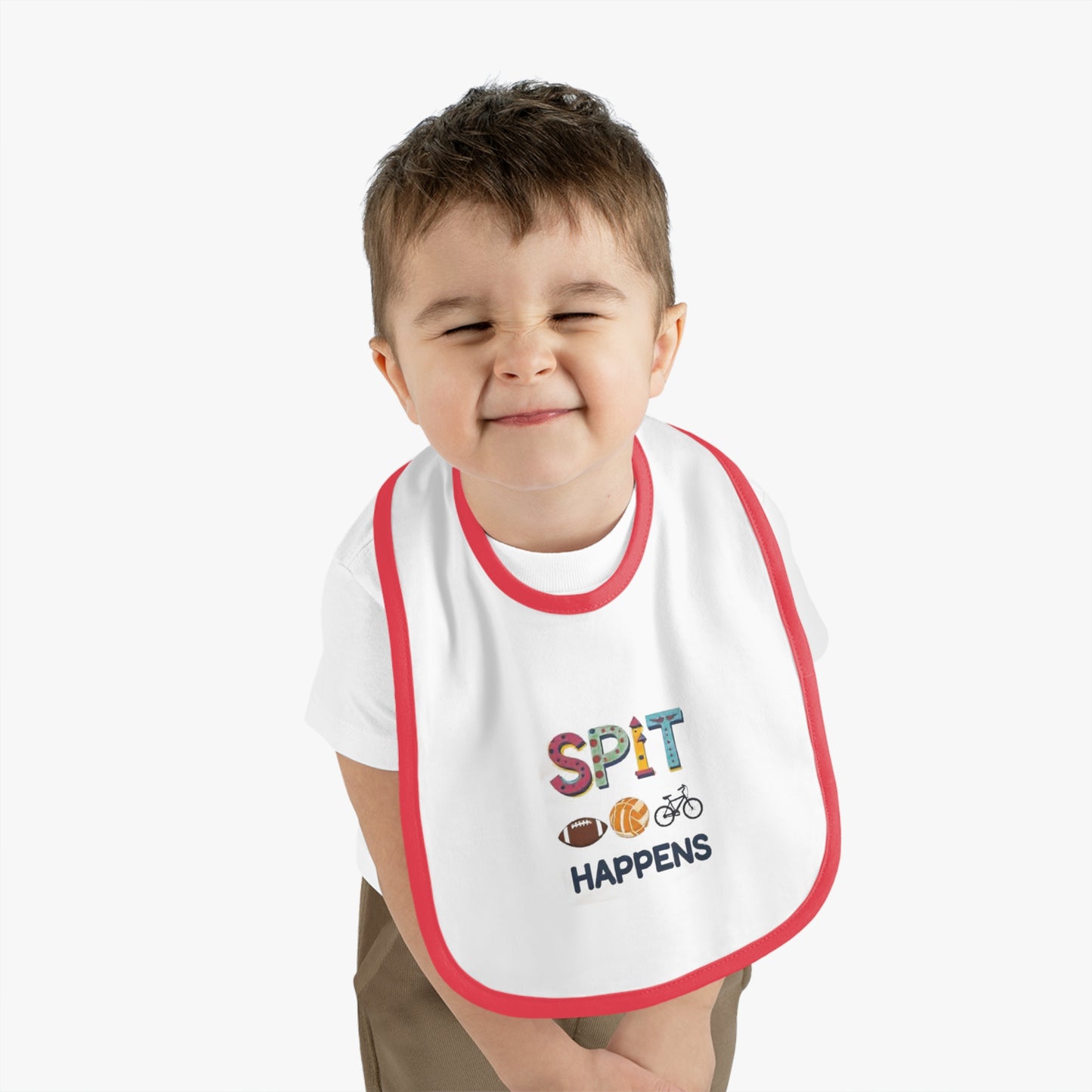 Playful Sports Baby Bib