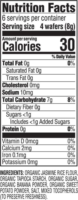 Happy Baby Teethers Teething Wafers Sweet Potato & Banana (6x1.7 OZ)-3