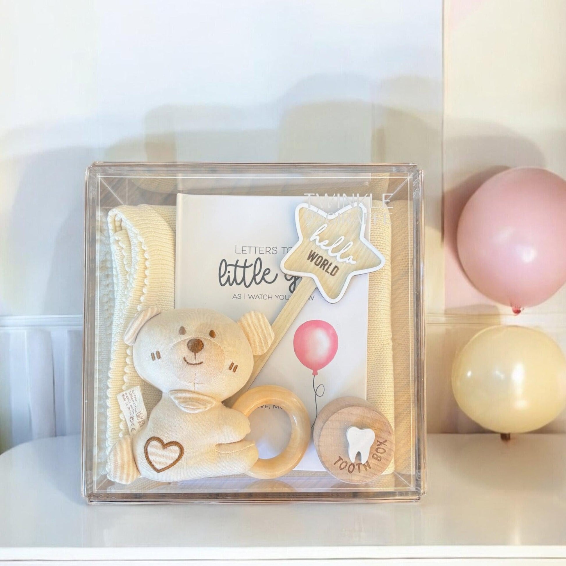Baby Girl Acrylic Gift Box-1