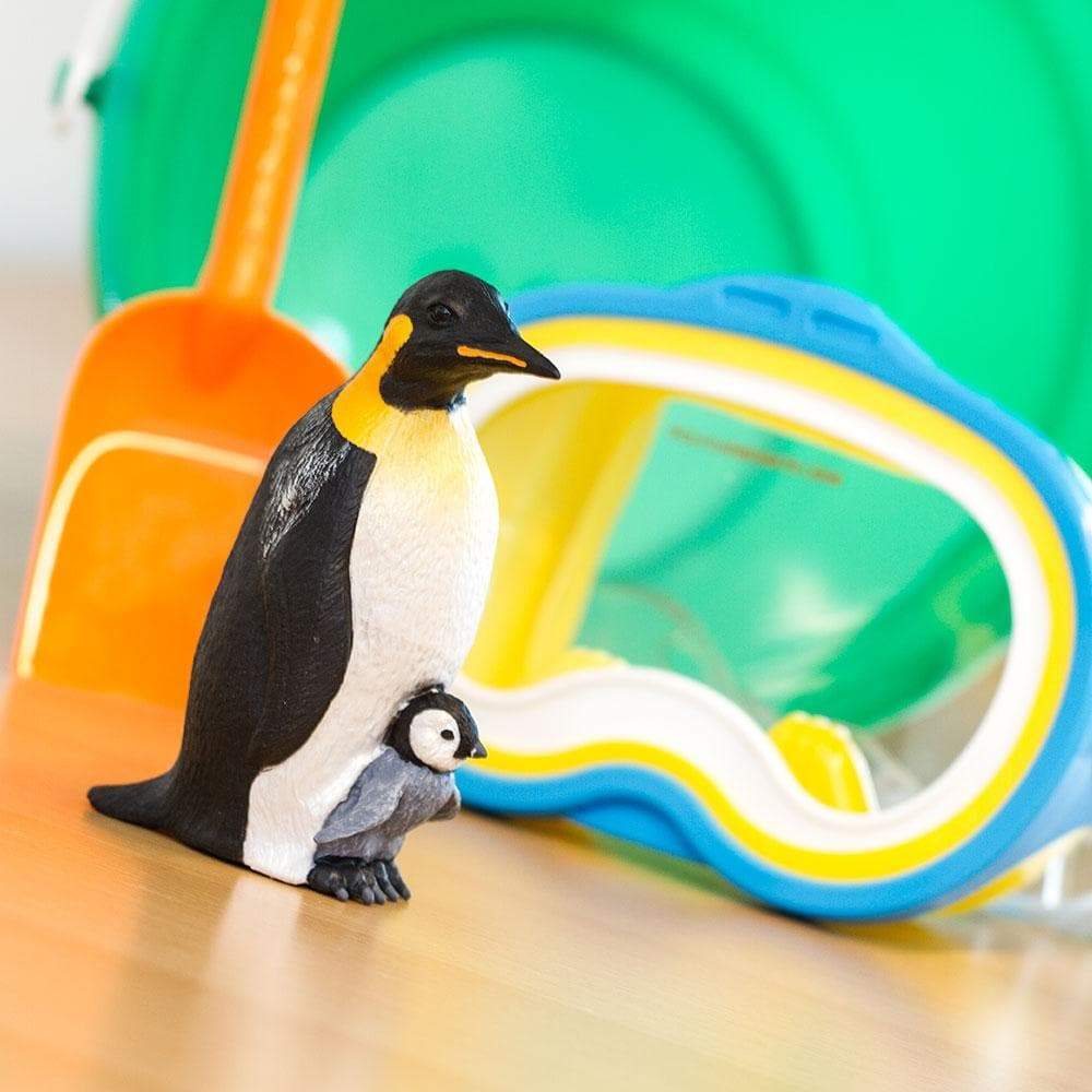 Emperor Penguin with Baby Toy-2