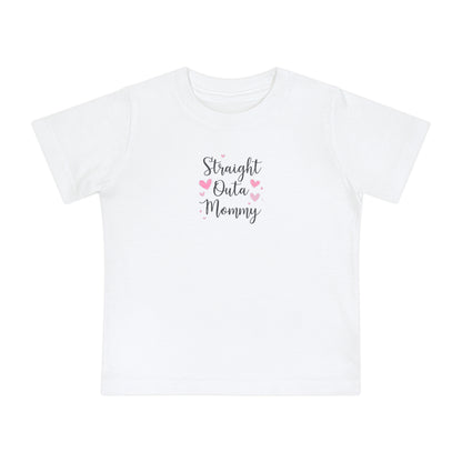 Cute Baby T-Shirt: 'Straight Outta Mommy