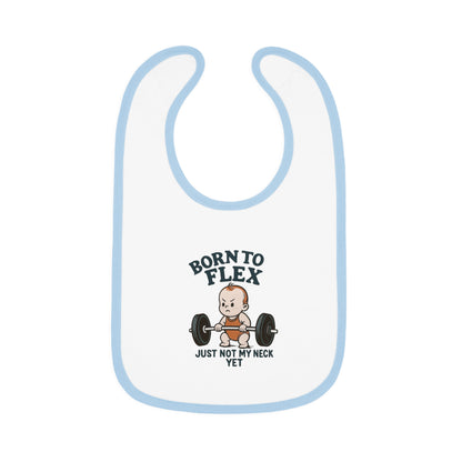 Baby Gym Bib - Cute Workout Bib for Infants
