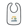Mini Legend Baby Bib - Cute Jersey Bib for Infants