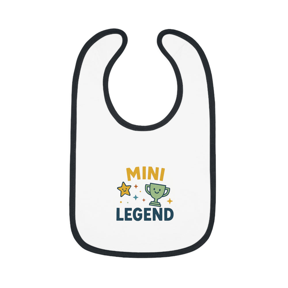 Mini Legend Baby Bib - Cute Jersey Bib for Infants