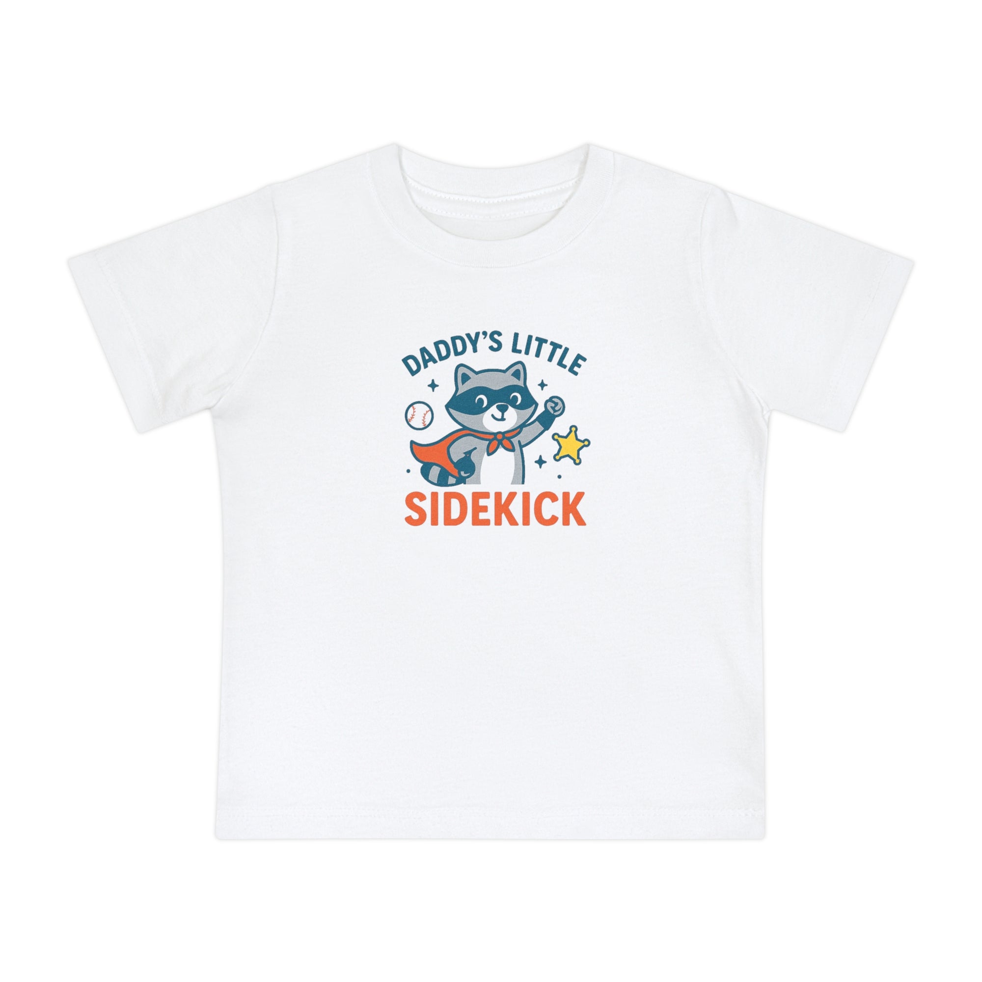 Daddy's Little Sidekick Baby T-Shirt, Cute Baby Tee
