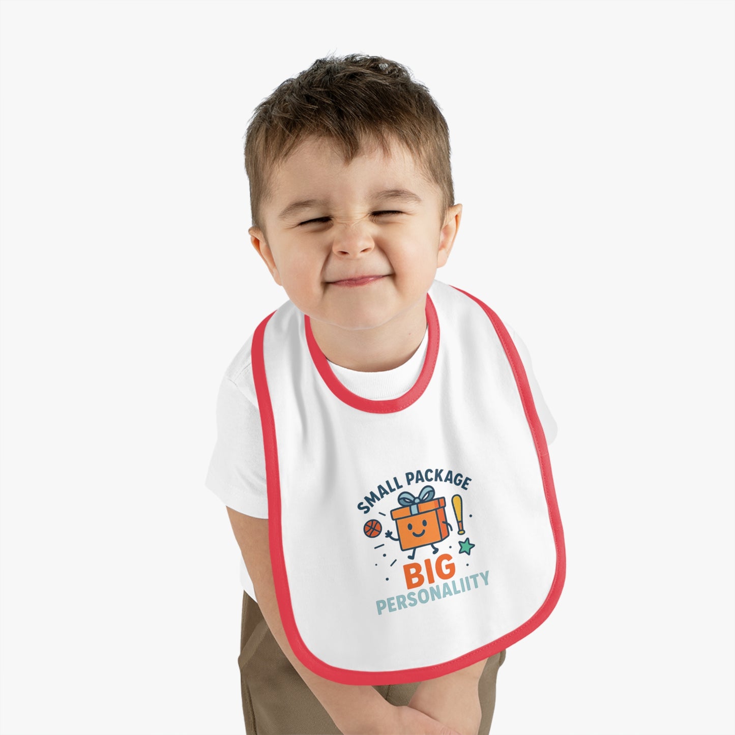 Playful Baby Bib with Fun Design