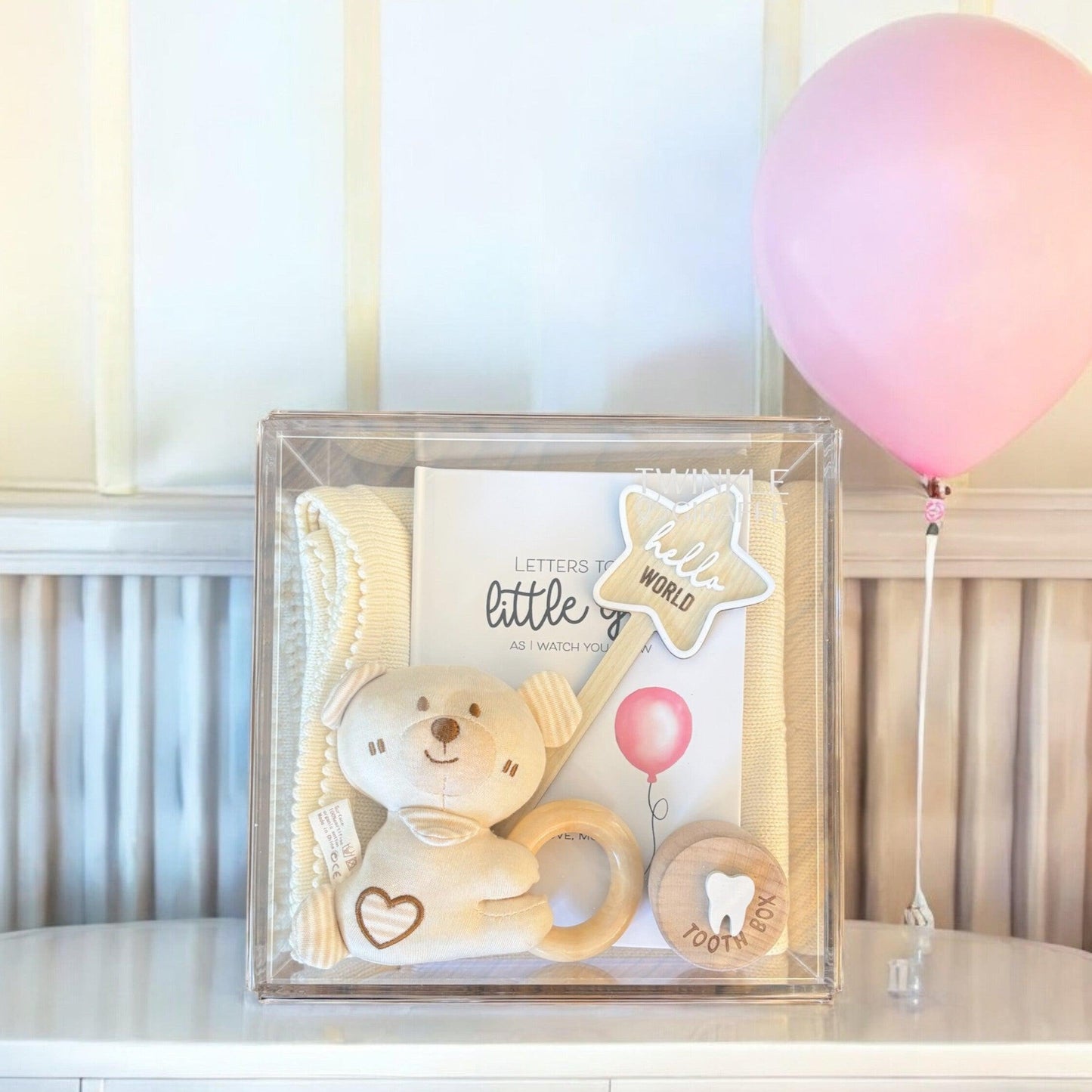 Baby Girl Acrylic Gift Box-2
