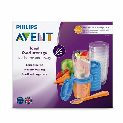 Set of Bowls for Baby Food Philips SCF721 / 20-1