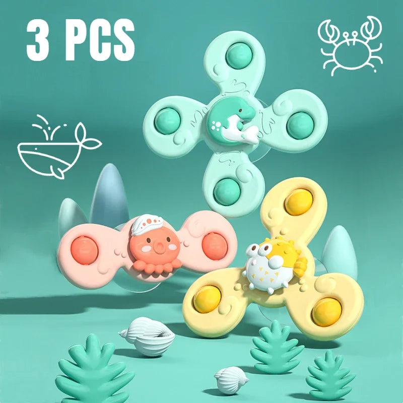 Baby Bath Toys Suction Cup Set for Kids-0