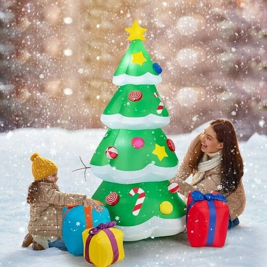 Inflatable Christmas Tree with 3 Gift Wrapped Boxes-2