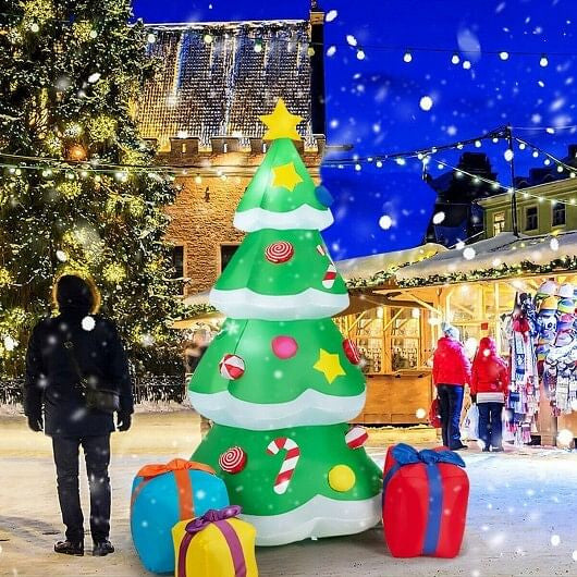 Inflatable Christmas Tree with 3 Gift Wrapped Boxes-5