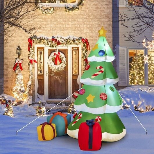 Inflatable Christmas Tree with 3 Gift Wrapped Boxes-1