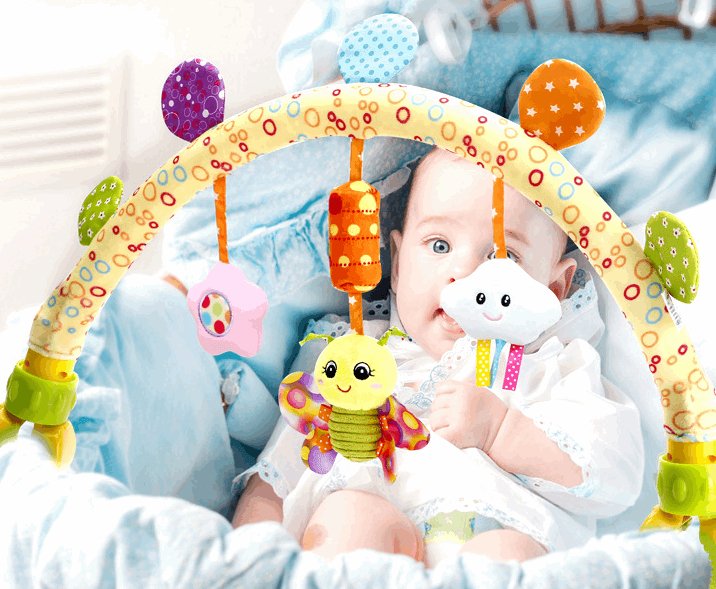Engaging Baby Stroller Rattle Toy for Endless Joy and Discovery-1