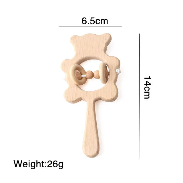 Baby Rattles Musical Montessori Educational Toy Gifts