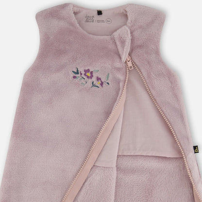 Plush Sleep Sack Neutral Purple-3