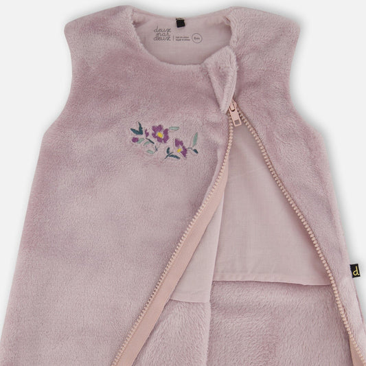 Plush Sleep Sack Neutral Purple-3