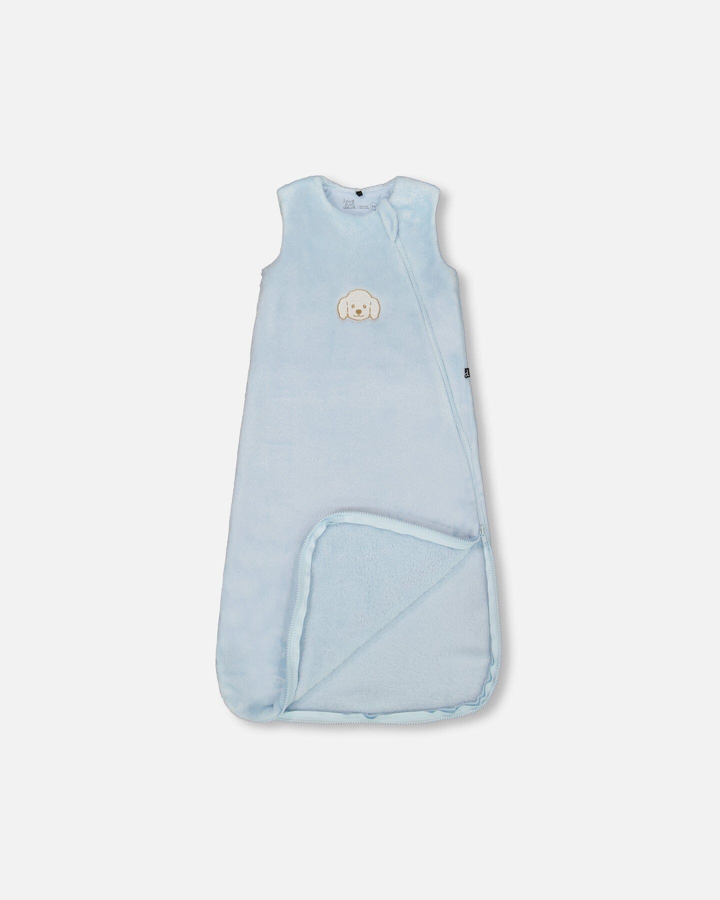 Plush Sleep Sack Light Blue-2