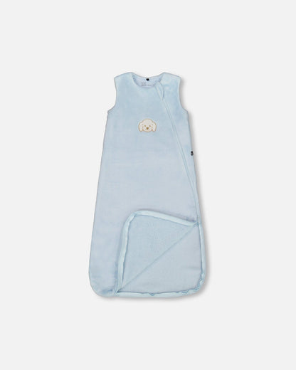 Plush Sleep Sack Light Blue-2