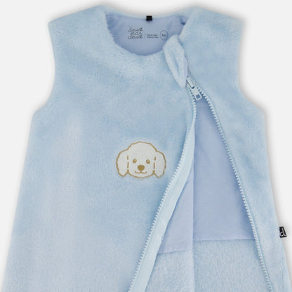 Plush Sleep Sack Light Blue-3