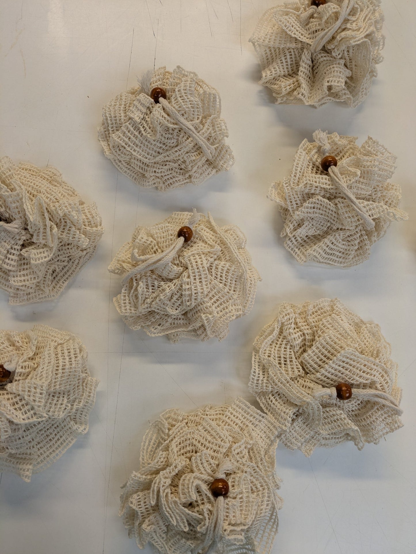 Wholesale Rami Shower Puff – Exfoliating, Reusable & Eco-Friendly-1