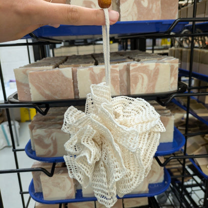 Wholesale Rami Shower Puff – Exfoliating, Reusable & Eco-Friendly-0