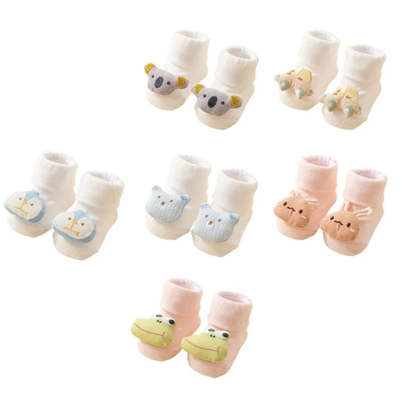 Baby Cartoon Plush Walking Shoes