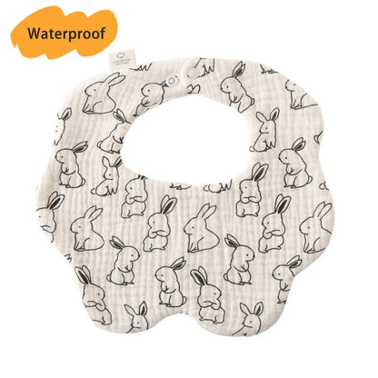 Multi layered Waterproof Baby Bib multivariant-7