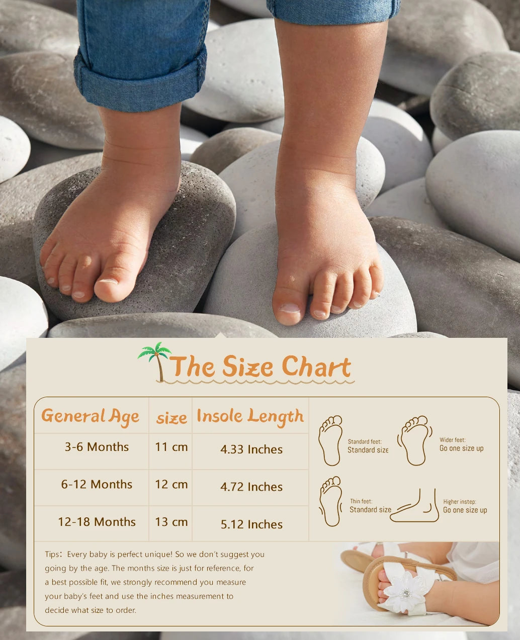 Outdoor Summer Baby Girls Sandals