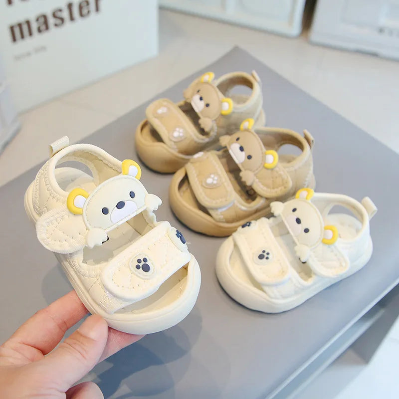 Children's Toddler Non-slip Wrapped Head Sandals