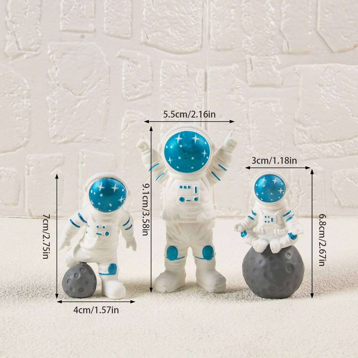 Astronaut Space Theme Birthday Party Cake Decoration