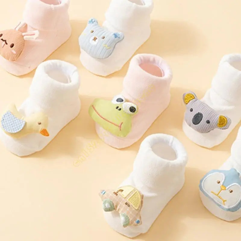Baby Cartoon Plush Walking Shoes