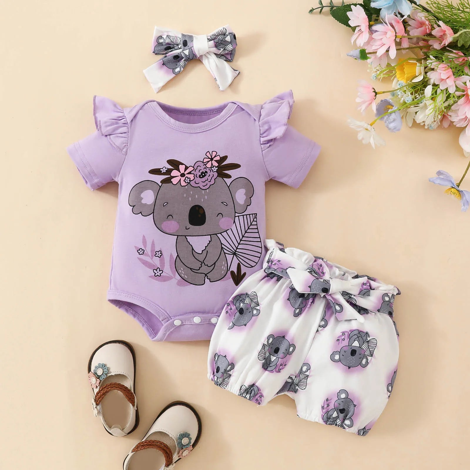 Newborn Baby Girls Clothes Set