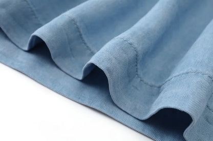 Embroidered Denim Boys Girls Familly Match Clothes