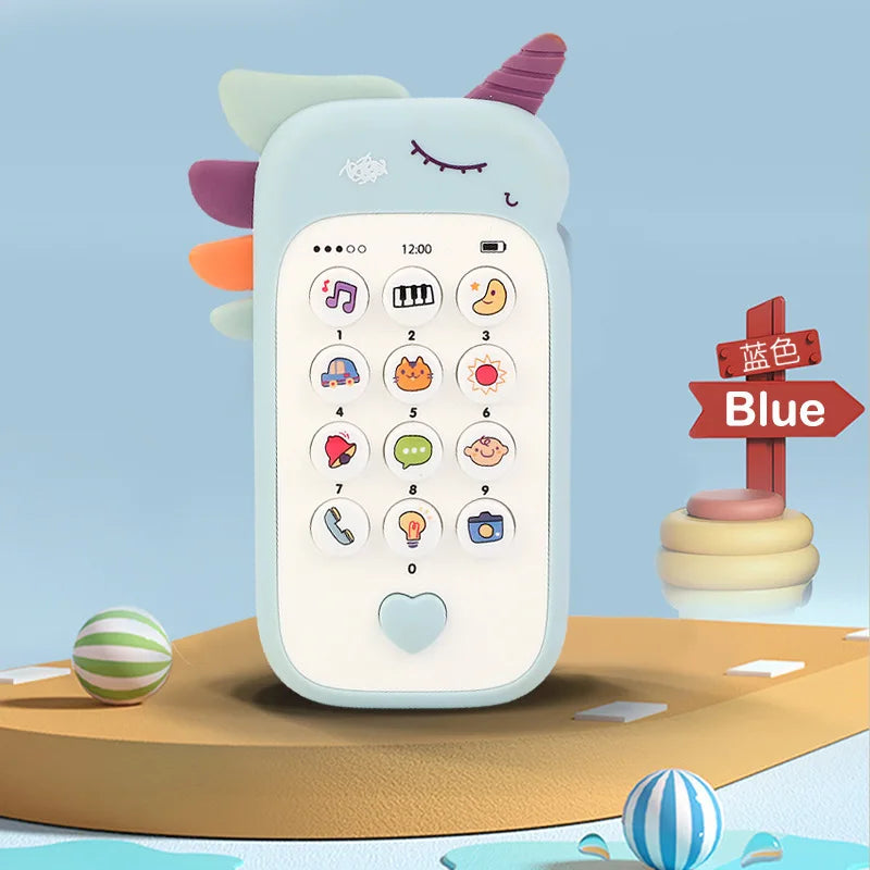 Baby Phone Toy with teether multivariant-4