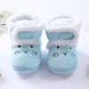 Newborn Baby Soft Booties Solid Snow Boots