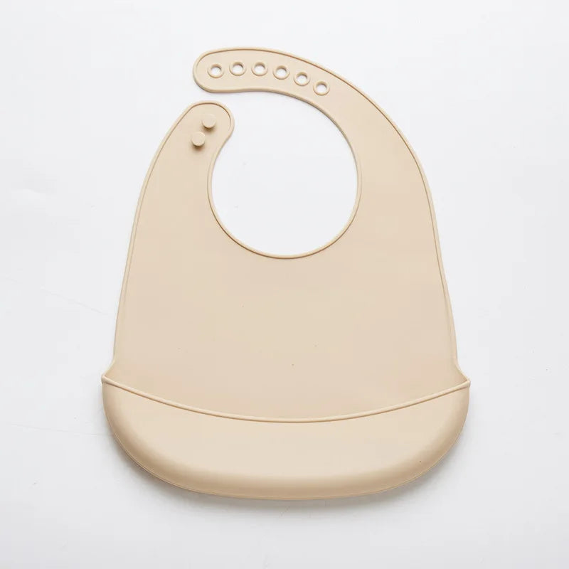 Baby Silicone Bib for Babies with Pocket multivariant-5