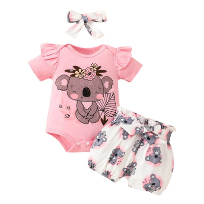 Newborn Baby Girls Clothes Set