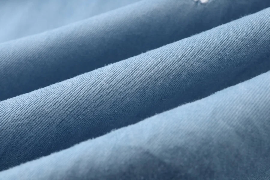 Embroidered Denim Boys Girls Familly Match Clothes