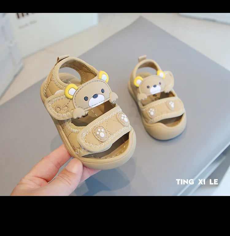 Children's Toddler Non-slip Wrapped Head Sandals