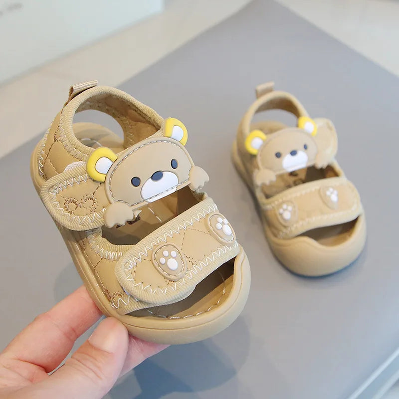 Children's Toddler Non-slip Wrapped Head Sandals