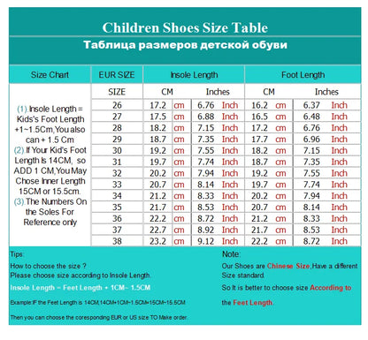 Little Heels For Kids Princess Leather Shoes
